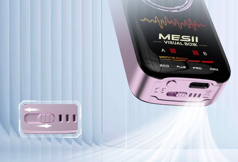 Verstellbarer Luftfluss der MESII Visual Boxx 16K
