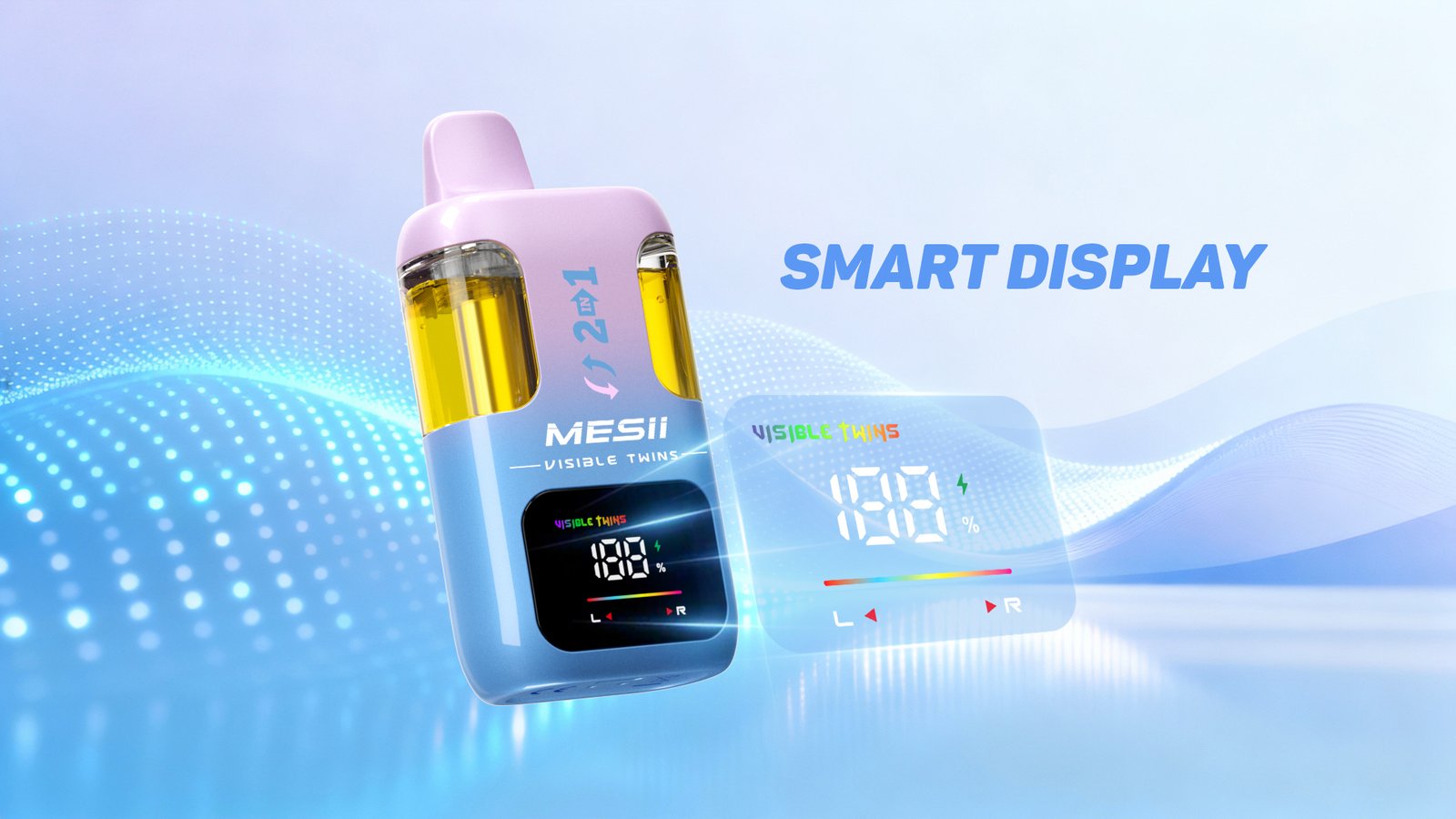 MESII 100K Vape 2-in-1 Detail