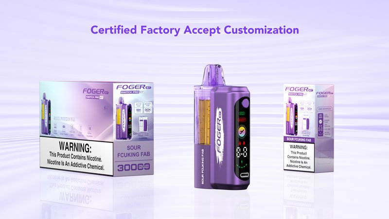 Foger GT 30K Vape Verpackung – 30K Pod System