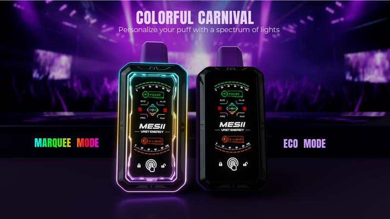 MESII Vast Energy 30K Vape Detail