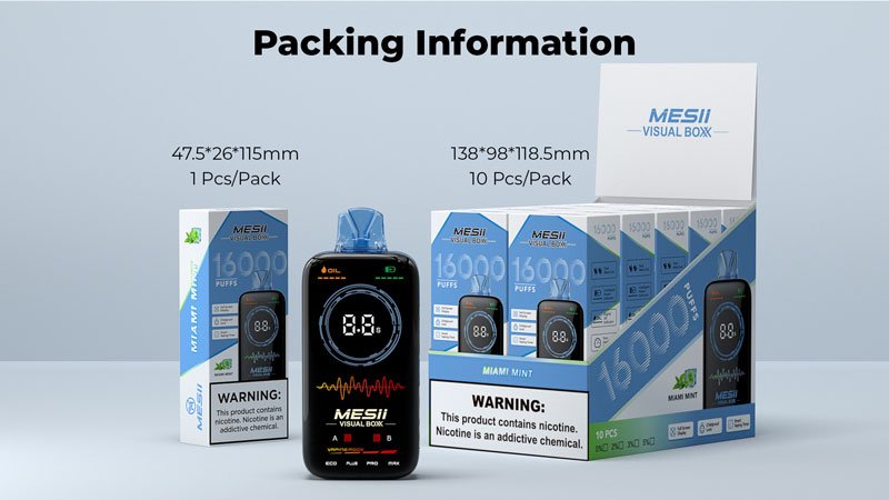 MESII Visual Boxx 16K Vape