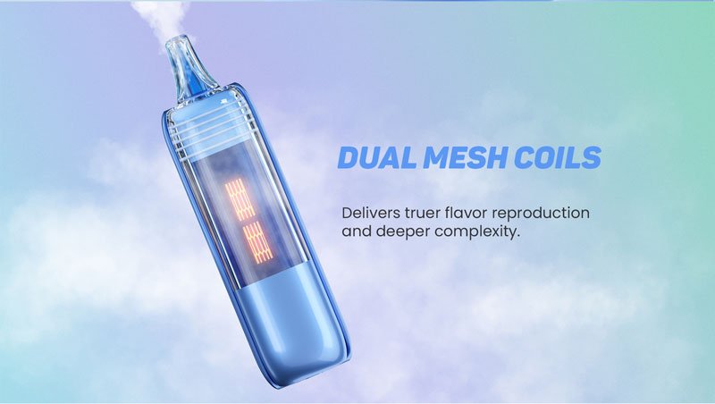 MESII Visible Tank 50K – Dual Mesh Coils