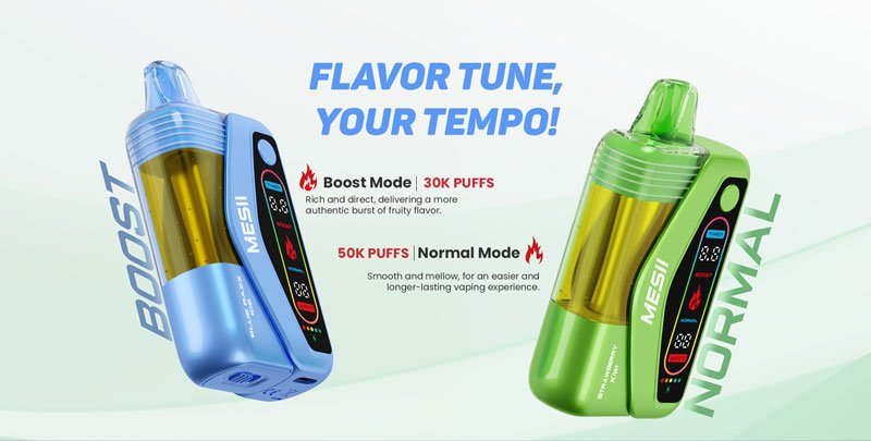 MESII Visible Tank 50K – ECO/Boost Modus