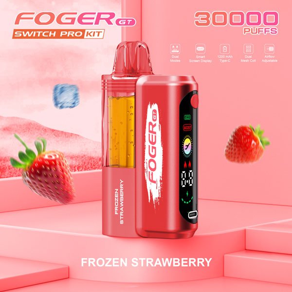 Foger GT 30K Vape – Erdbeere Ice