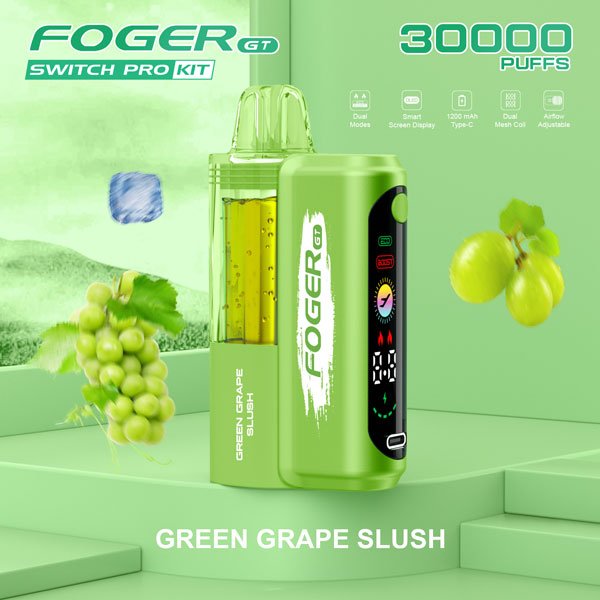 Foger GT 30K Vape – Green Grape Ice