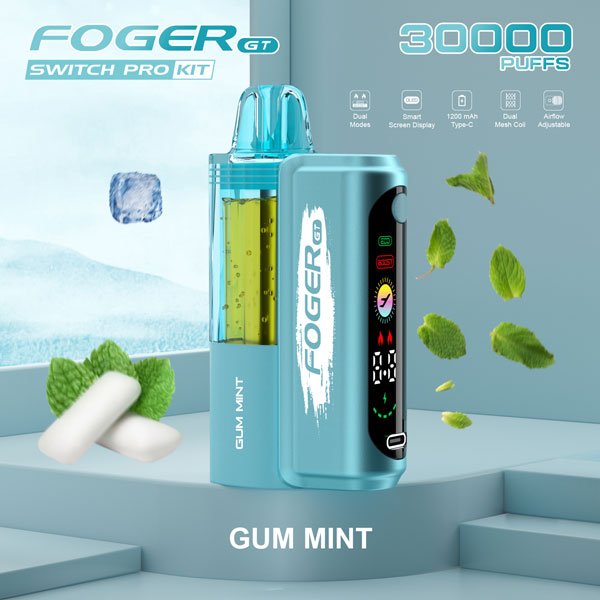 Foger GT 30K Vape – Mint Bubble Gum