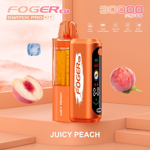 Foger GT 30K Vape – Saftiger Pfirsich
