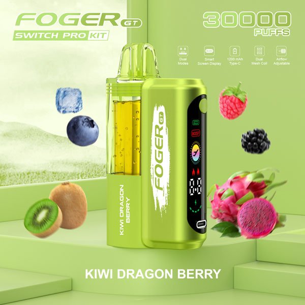 Foger GT 30K Vape – Kiwi Drachenfrucht