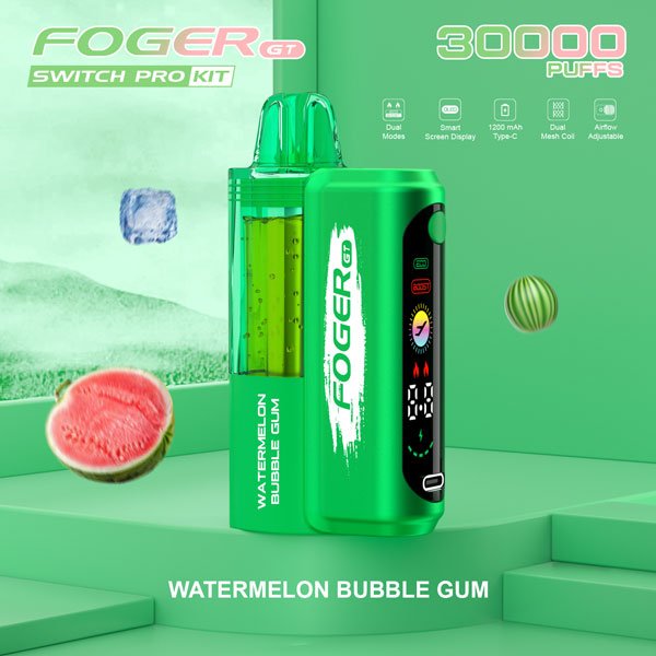 Foger GT 30K Vape – Wassermelone Bubble Gum
