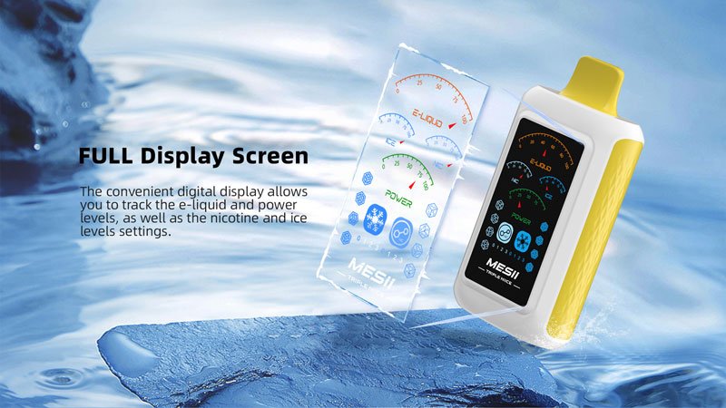 MESII 35K Vape - Display Anzeige