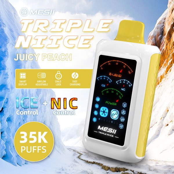 MESII 35K Vape mit Ice Control - Saftiger Pfirsich