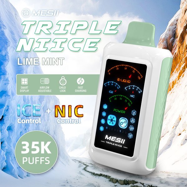 MESII 35K Vape mit Ice Control - Limette-Minz