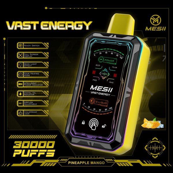 MESII Vast Energy 30K Vape – Ananas Mango
