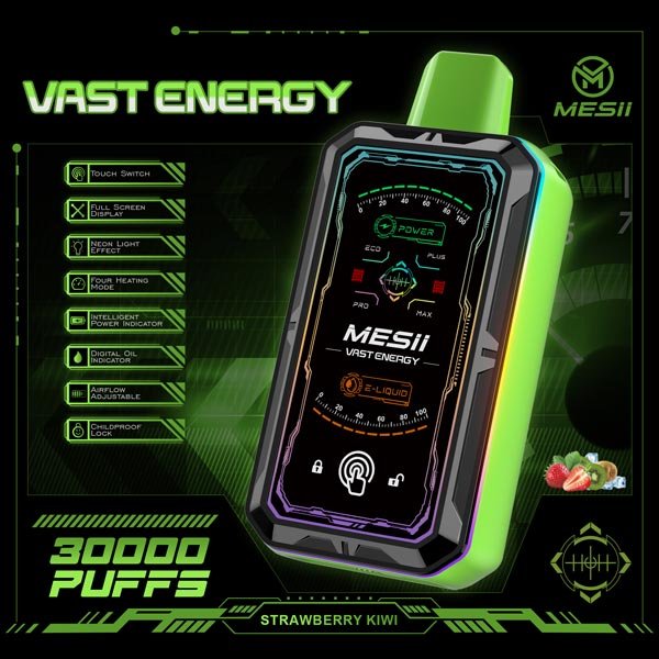 MESII Vast Energy 30K Vape – Erdbeere Kiwi