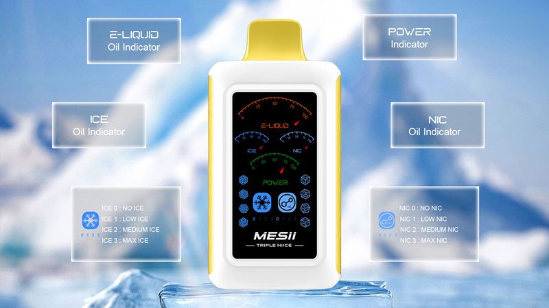 MESII 35K Vape mit Ice Control - Funktion und Design
