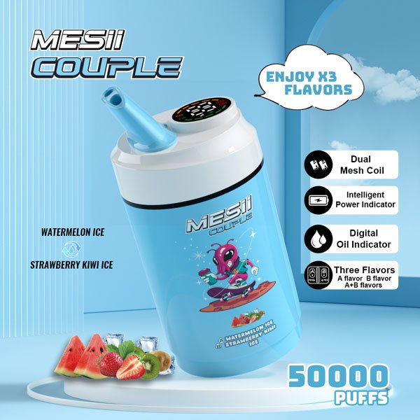 MESII Couple 50K Vape – Wassermelone Ice & Erdbeere Kiwi