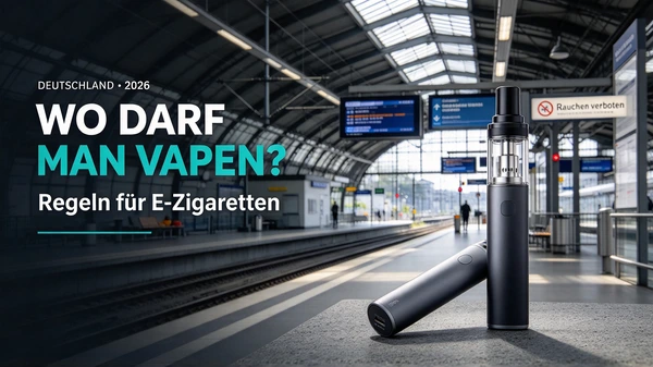 Wo darf man in Deutschland vapen – Regeln für E-Zigaretten an öffentlichen Orten